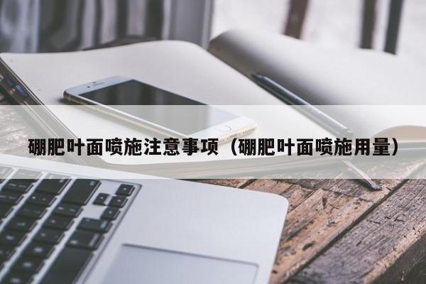 硼肥叶面喷施注意事项（硼肥叶面喷施用量）