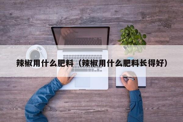 辣椒用什么肥料（辣椒用什么肥料长得好）