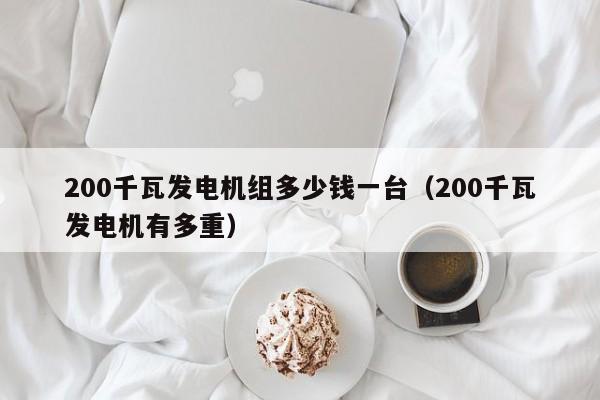 200千瓦发电机组多少钱一台（200千瓦发电机有多重）