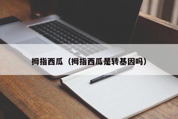 拇指西瓜（拇指西瓜是转基因吗）