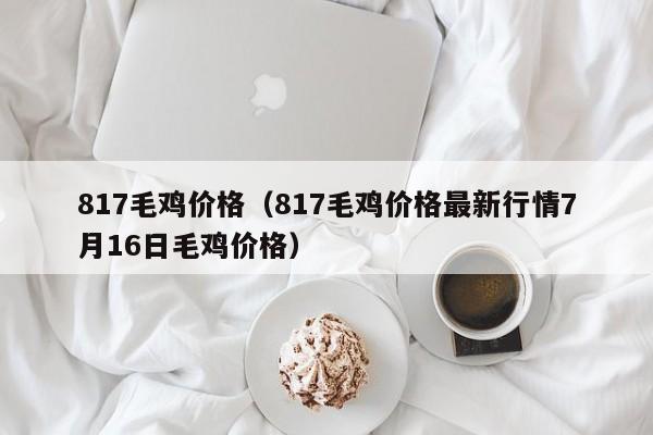 817毛鸡价格（817毛鸡价格最新行情7月16日毛鸡价格）