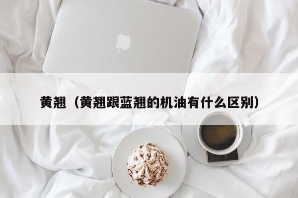 黄翘（黄翘跟蓝翘的机油有什么区别）