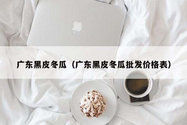 广东黑皮冬瓜（广东黑皮冬瓜批发价格表）